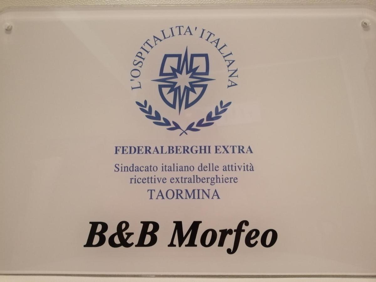 Morfeo B&B Таормина Экстерьер фото